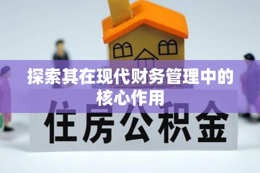 黔西南探索其在现代财务管理中的核心作用
